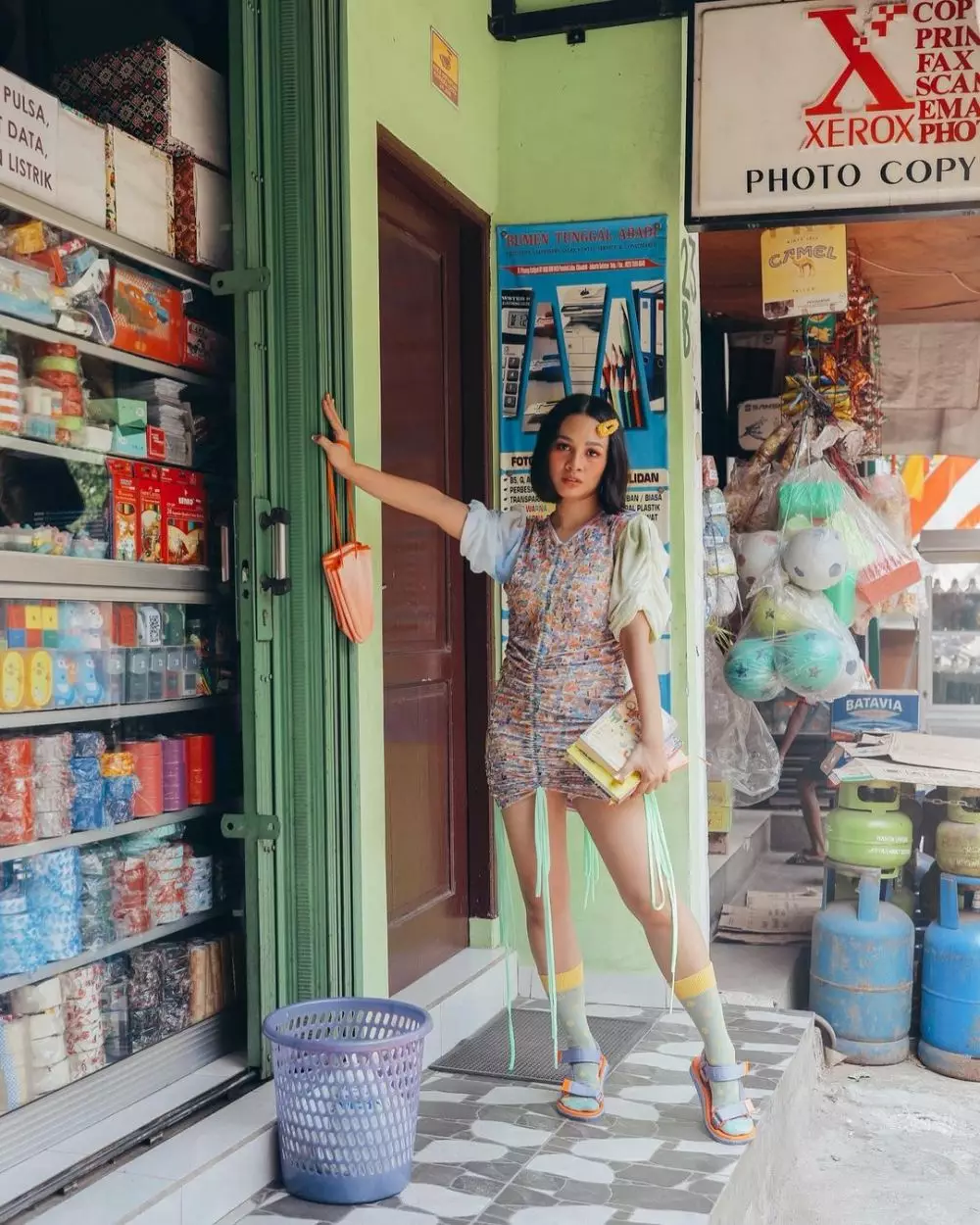 foto andien di tempat unik © Instagram