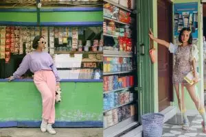 10 Pesona Andien Aisyah pemotretan di tempat tak biasa, estetik abis