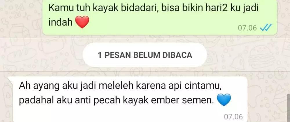 Balasan chat gombal nyeleneh Instagram