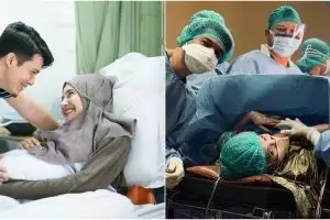 10 Momen Zaskia Sungkar melahirkan anak pertama, penuh haru