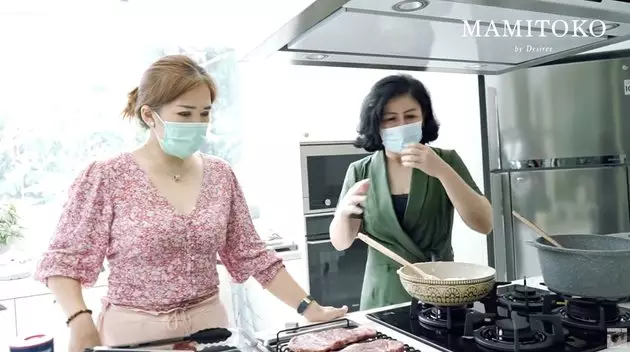 Penampakan dapur Desiree Tarigan © 2021 brilio.net Penampakan dapur Desiree Tarigan © 2021 brilio.net