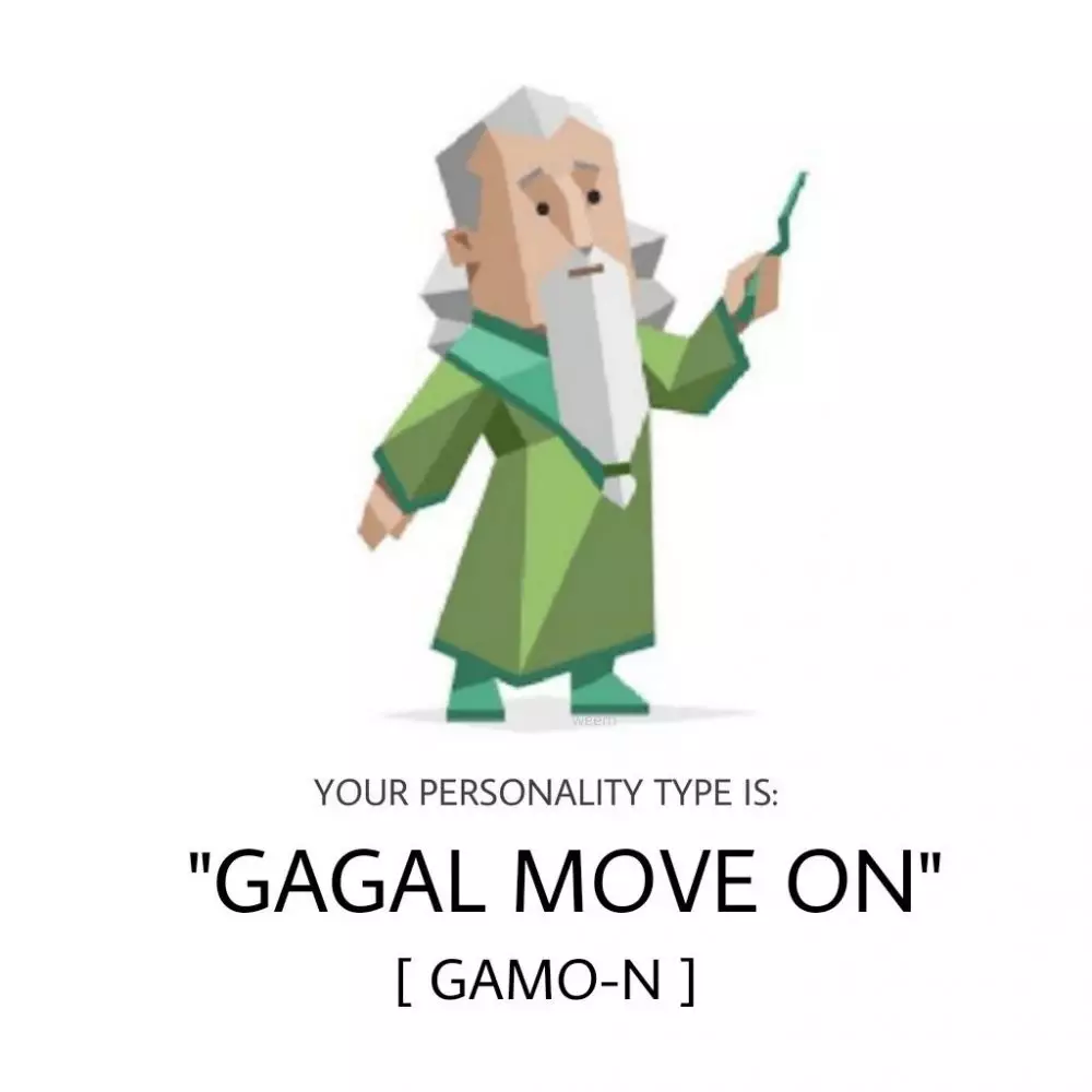 Meme kepribadian MBTI © Twitter