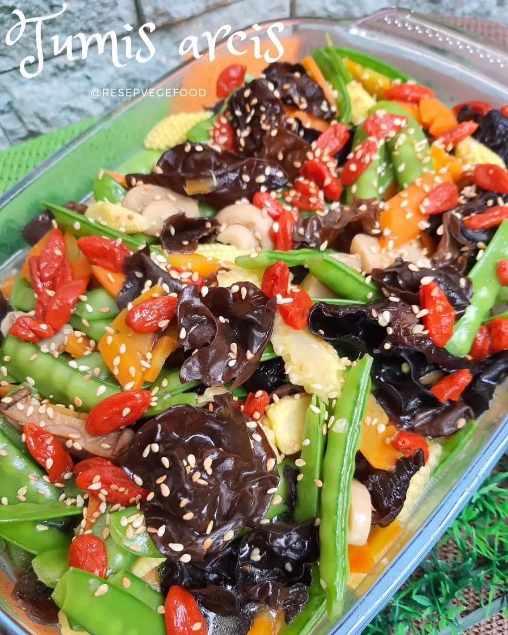 Resep makanan vegetarian © Instagram