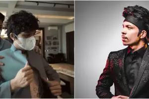 8 Momen Atta fitting baju nikah bareng keluarga ibu Geni Halilintar