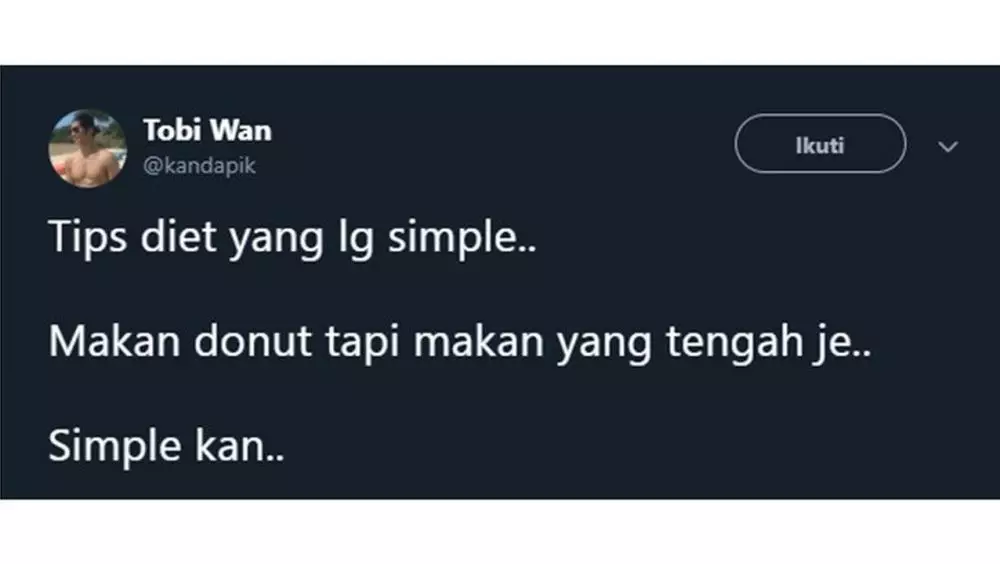 Status lucu berbagi tips © berbagai sumber