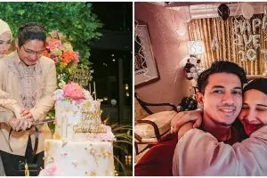 Momen 5 pasang seleb rayakan ultah pernikahan ke-10, penuh suka cita