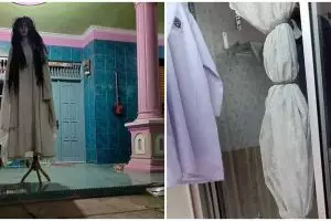 10 Potret dikira penampakan seram ini bikin ngeri-ngeri sedap