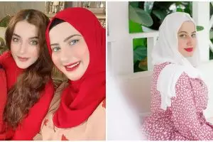 8 Penampakan halaman belakang rumah Tasyi Athasyia, bak Santorini