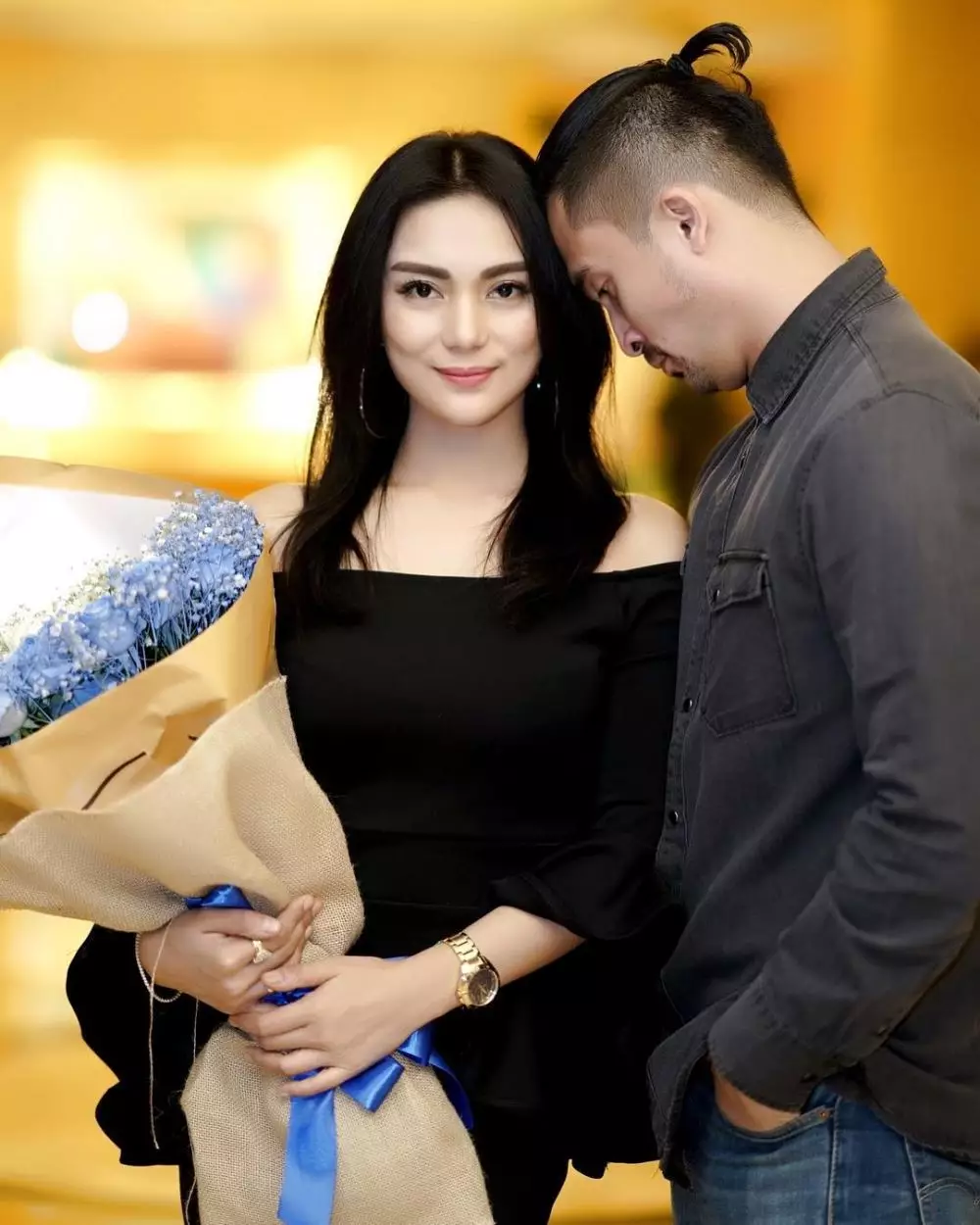 pemain putri untuk pangeran dengan pasangan © Instagram