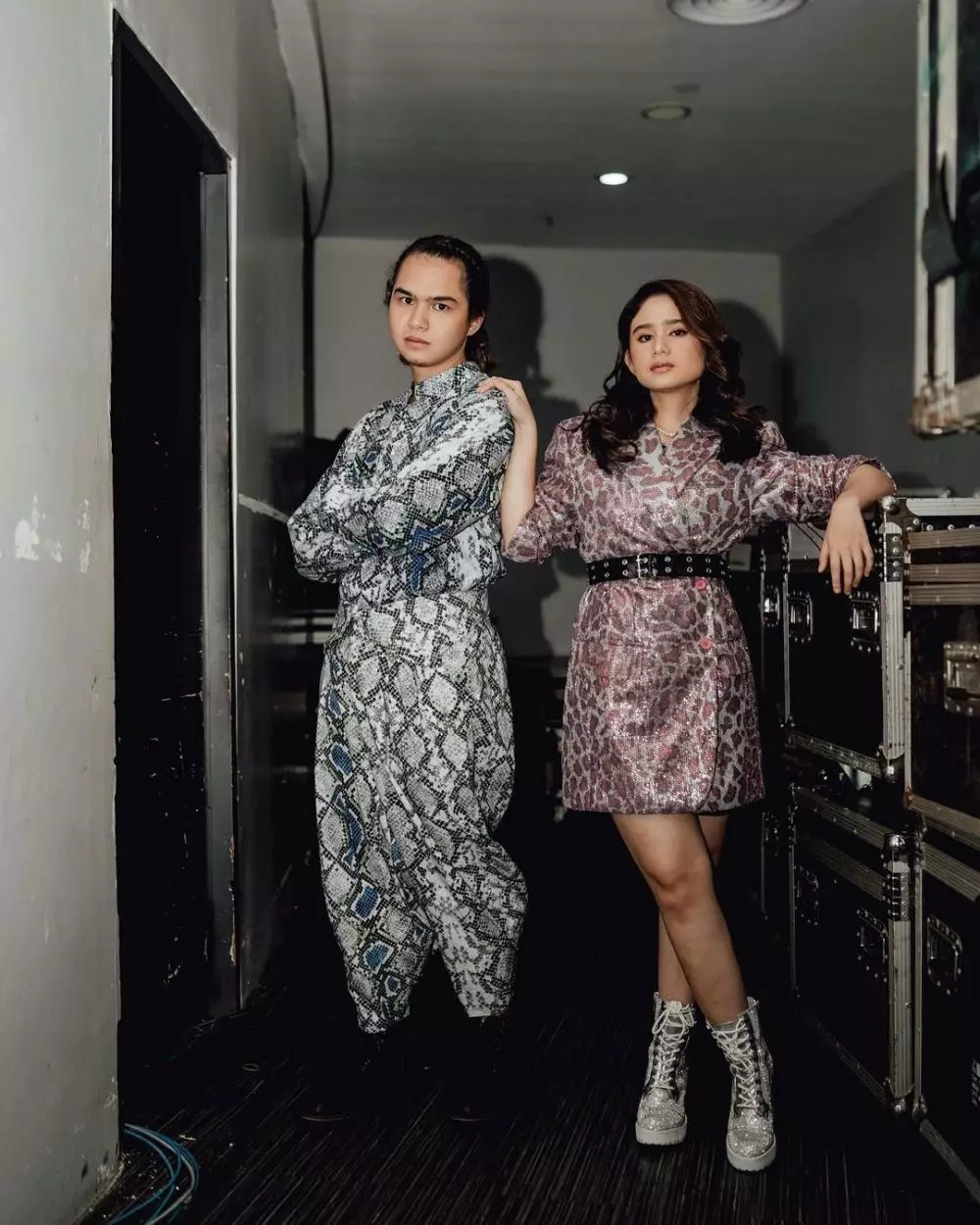 Tissa Biani dan Dul Jaelani manggung bareng © 2021 brilio.net