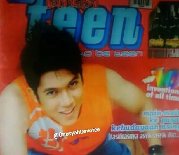 Irwansyah majalah jadul © Instagram