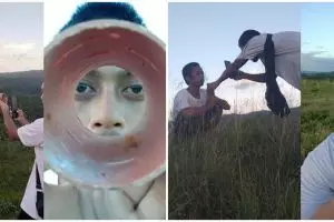 20 Cara unik bikin foto jadi estetik ini endingnya malah kocak