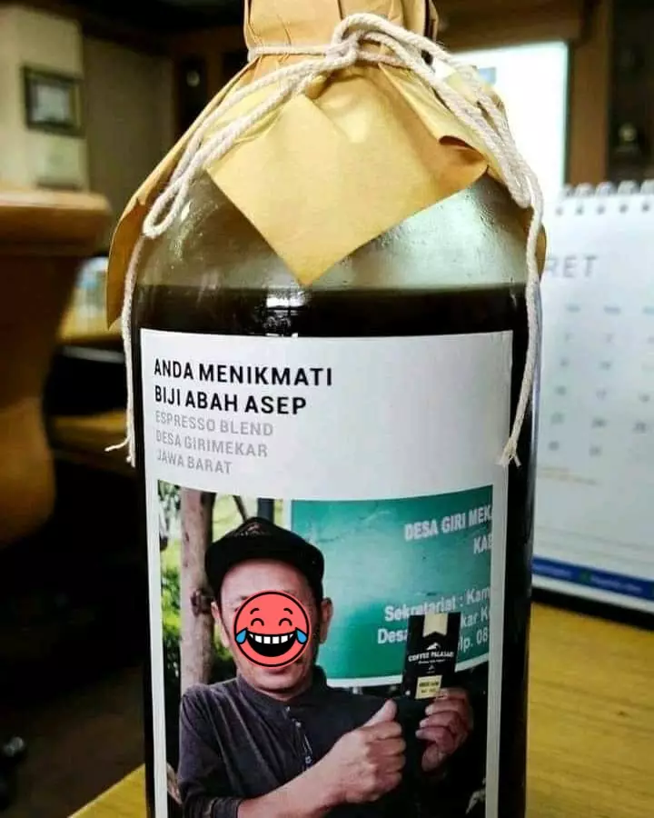 Tulisan lucu di minuman © berbagai sumber