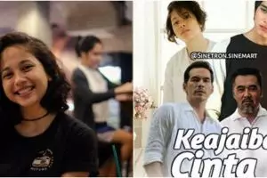 6 Potret kompak Shita Marino dan pemain Keajaiban Cinta di balik layar