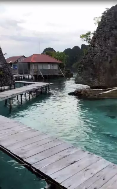 Arie Indah di Raja Ampat © Instagram