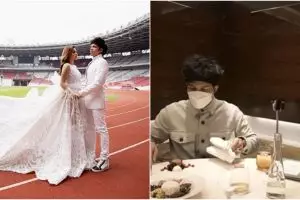9 Momen Atta dan Aurel tes hidangan pernikahan, lengkap dan mewah