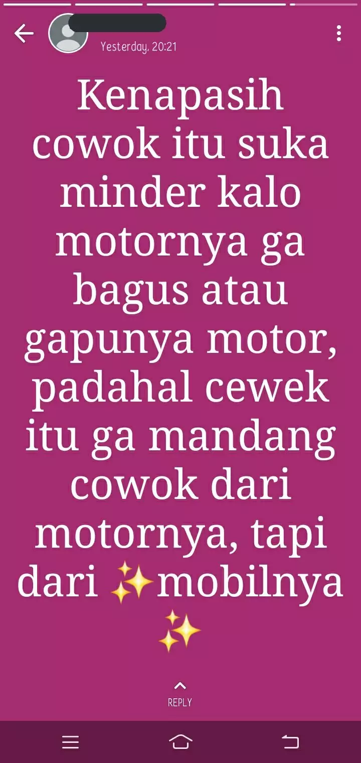 Status lucu sok bijak di WA © Twitter