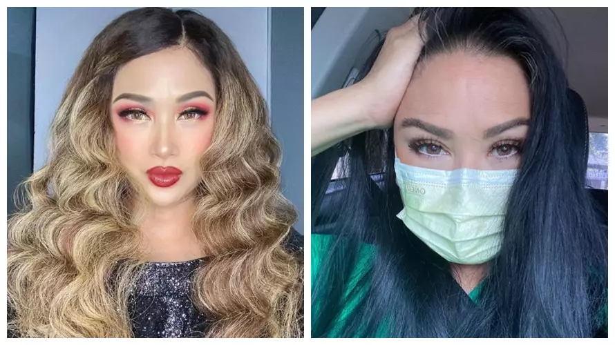 pesona seleb tanpa wig © 2021 brilio.net