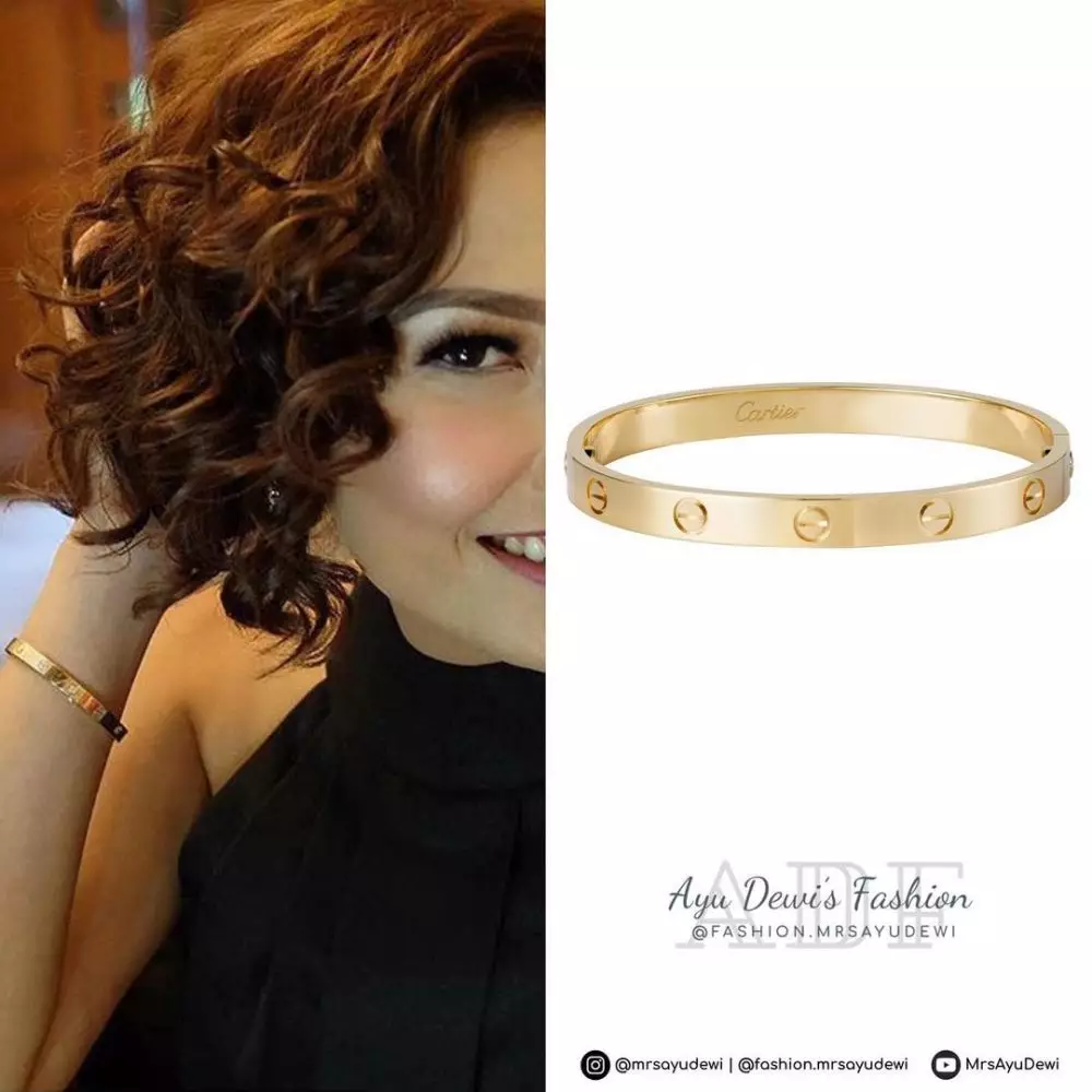 Taksiran harga aksesori Ayu Dewi © 2021 brilio.net
