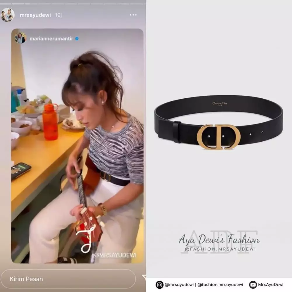 Taksiran harga aksesori Ayu Dewi © 2021 brilio.net