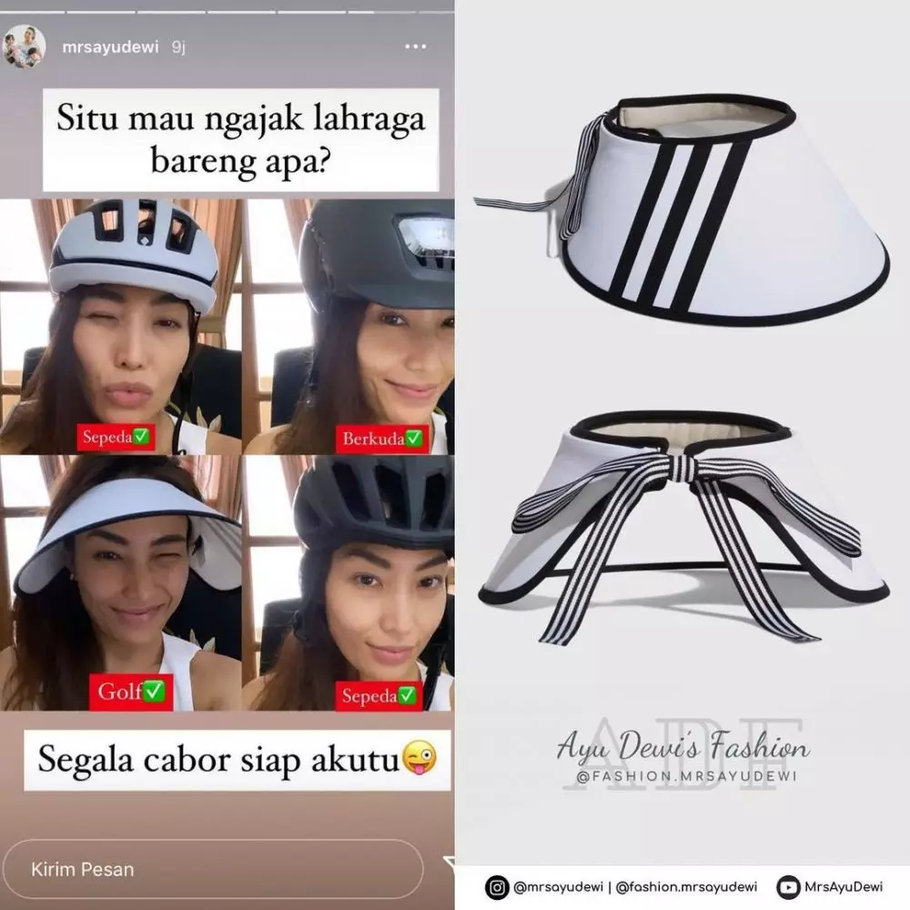 Taksiran harga aksesori Ayu Dewi © 2021 brilio.net