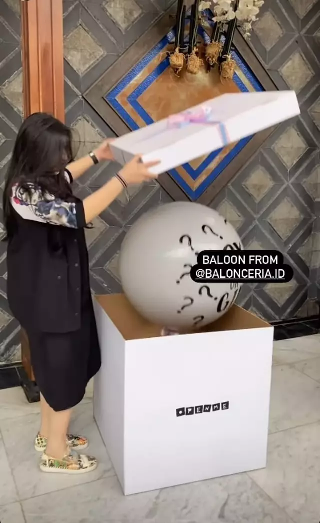 Potret baby shower Rica Andriani © Instagram Potret baby shower Rica Andriani © Instagram