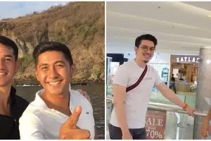 10 Potret seleb cowok bareng ipar, gayanya sama-sama cool