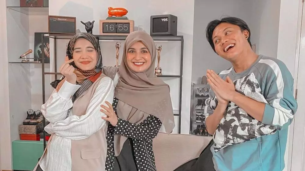 Shireen temani Zaskia Sungkar © 2021 brilio.net