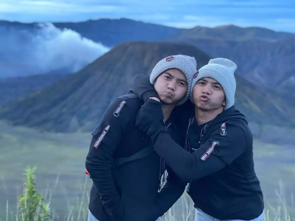 Rizki dan Ridho di Bromo © Instagram