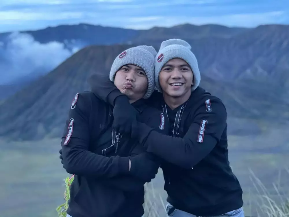 Rizki dan Ridho di Bromo © Instagram