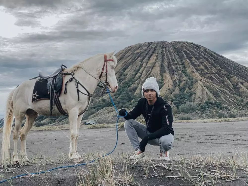 Rizki dan Ridho di Bromo © Instagram