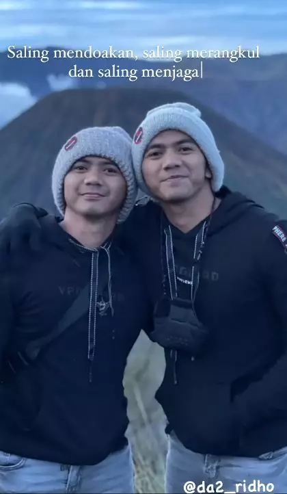 Rizki dan Ridho di Bromo © Instagram