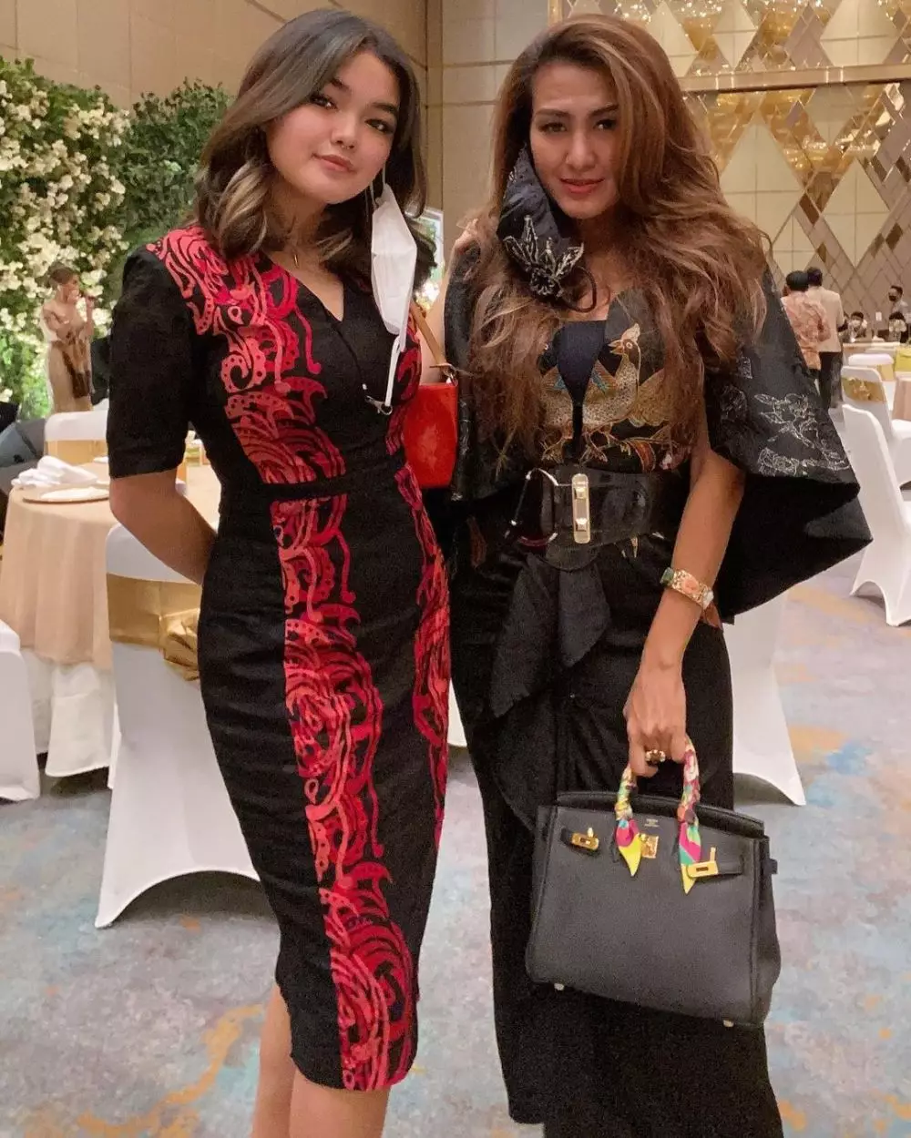 Potret Liza Natalia & putrinya Queennara © 2021 brilio.net