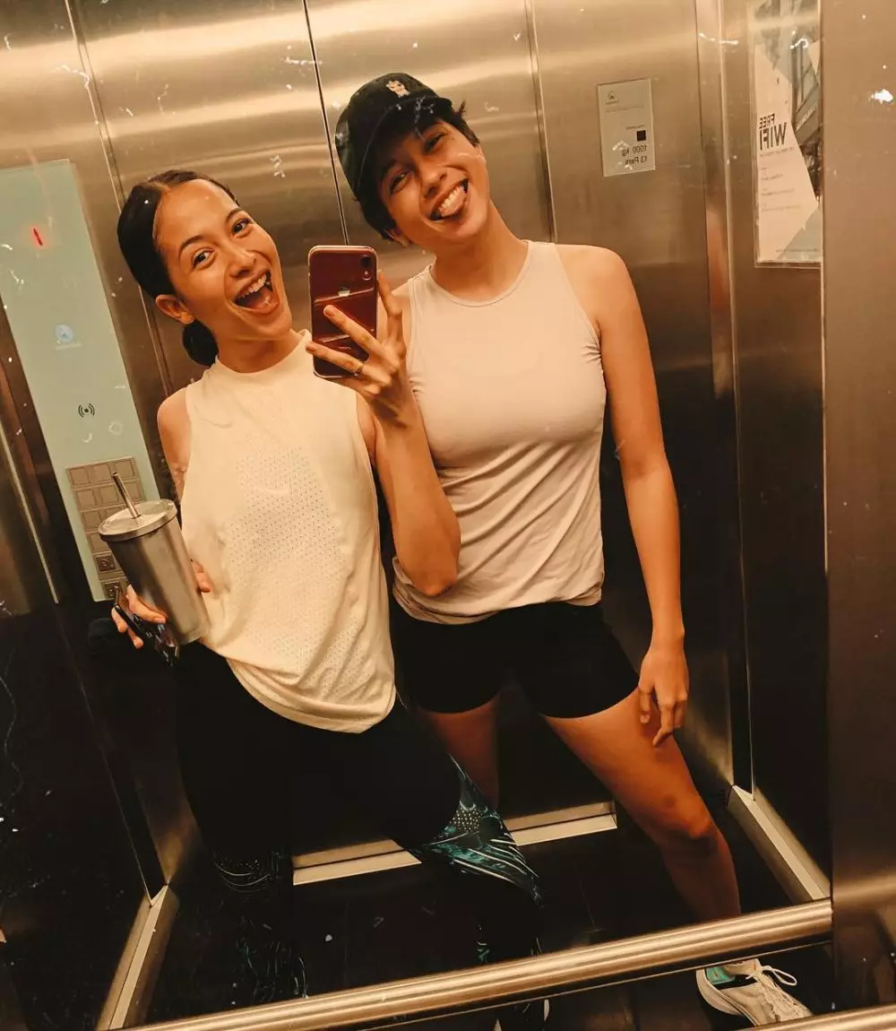 kebersamaan Sitha Marino dan Putri Marino © 2021 brilio.net