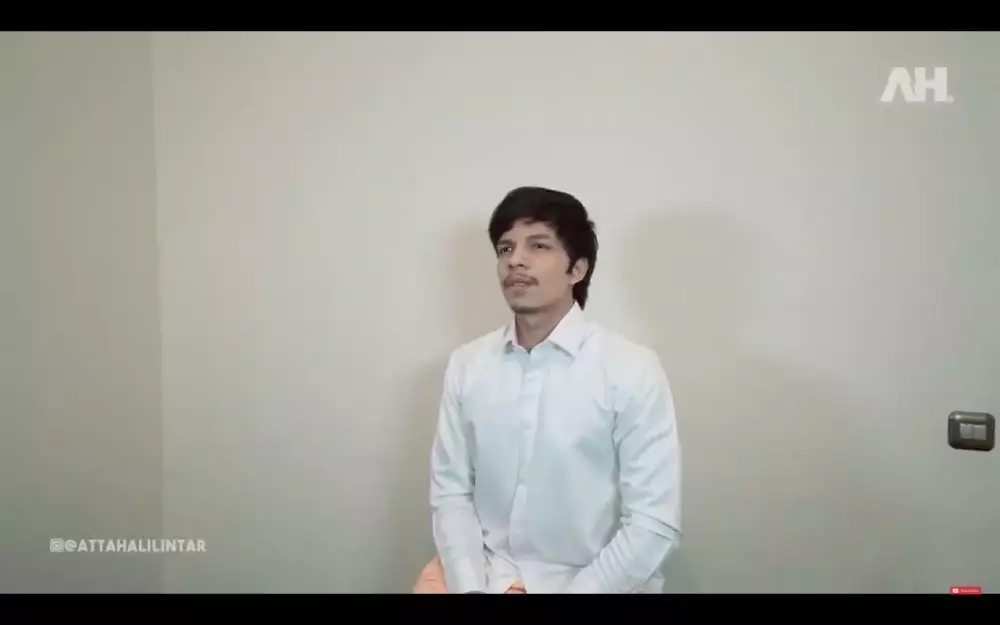 Atta Halilintar tanpa headband © 2021 brilio.net