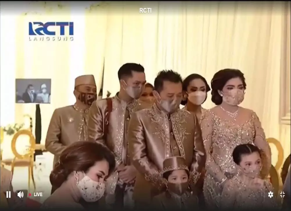 Pernikahan Atta dan Aurel © 2021 brilio.net