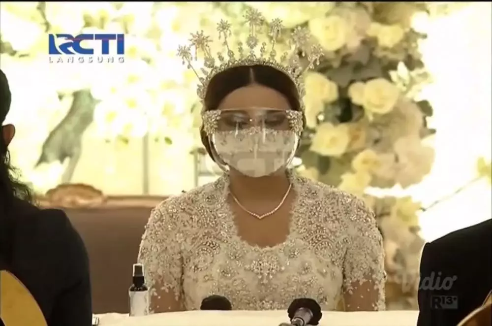 Pernikahan Atta dan Aurel © 2021 brilio.net