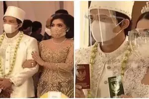 10 Momen pernikahan Aurel Hermansyah & Atta Halilintar, penuh khidmat