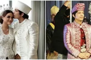 13 Momen syukuran pernikahan Atta dan Aurel, bertema Padang Gatsby