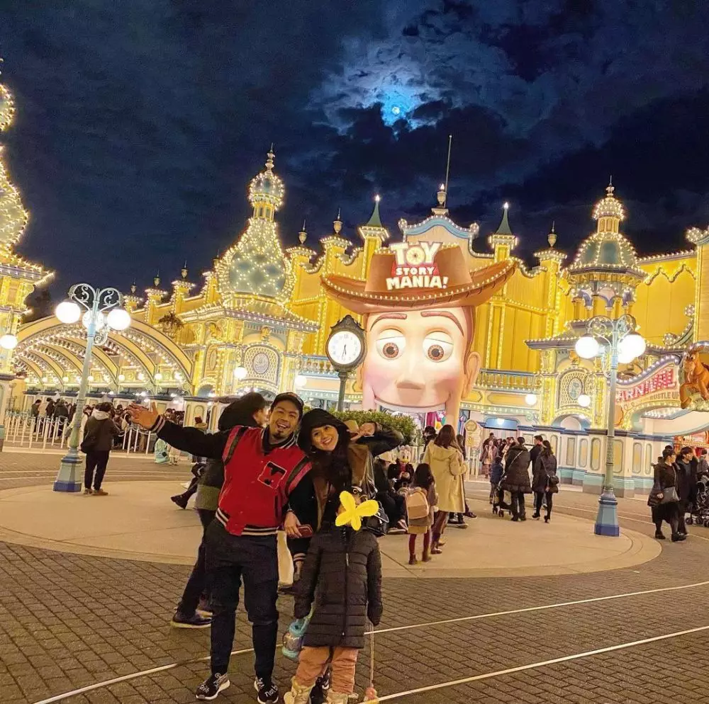 Potret mesra Bams eks Samsons dan Mikhavita Wijaya © 2021 brilio.net