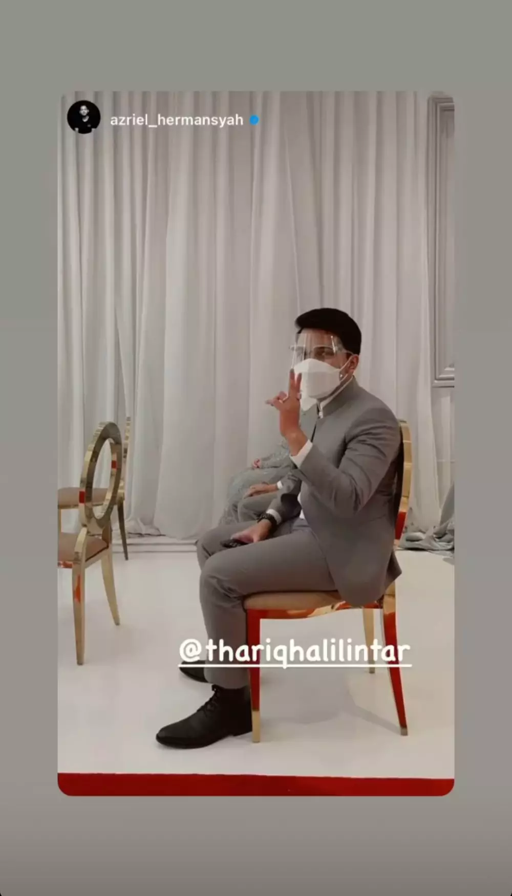 Momen kompak Azriel Hermansyah dan Thariq Halilintar © 2021 brilio.net