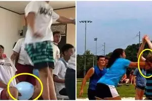 10 Aksi lucu terlalu bersemangat ini bikin yang lihat auto nyengir