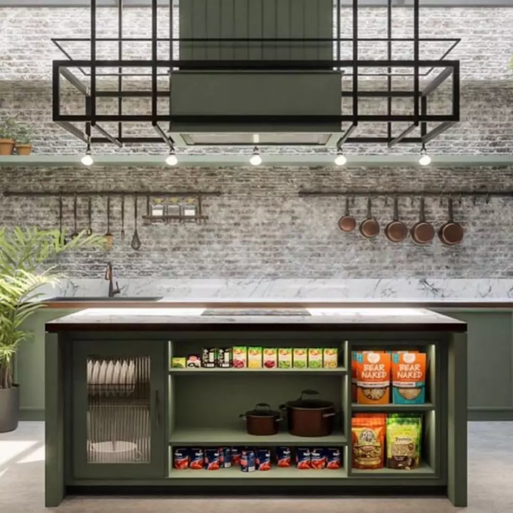 Detail desain dapur baru Chef Arnold © Instagram