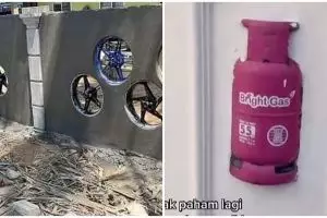 10 Penampakan nggak biasa tembok rumah ini bikin senyum tipis