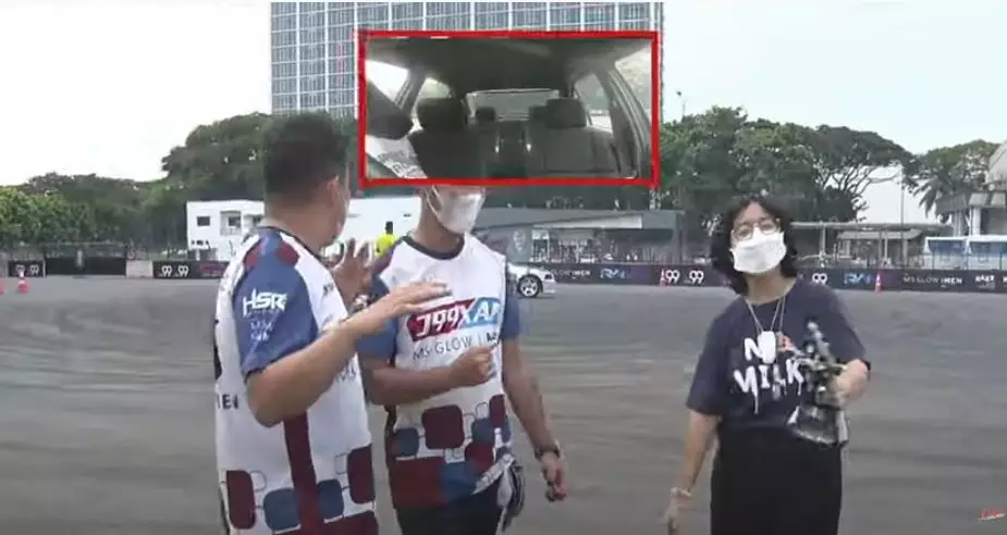 11 Momen menegangkan Cinta Kuya drifting, kepalanya ditutup kain hitam Youtube/cinta
