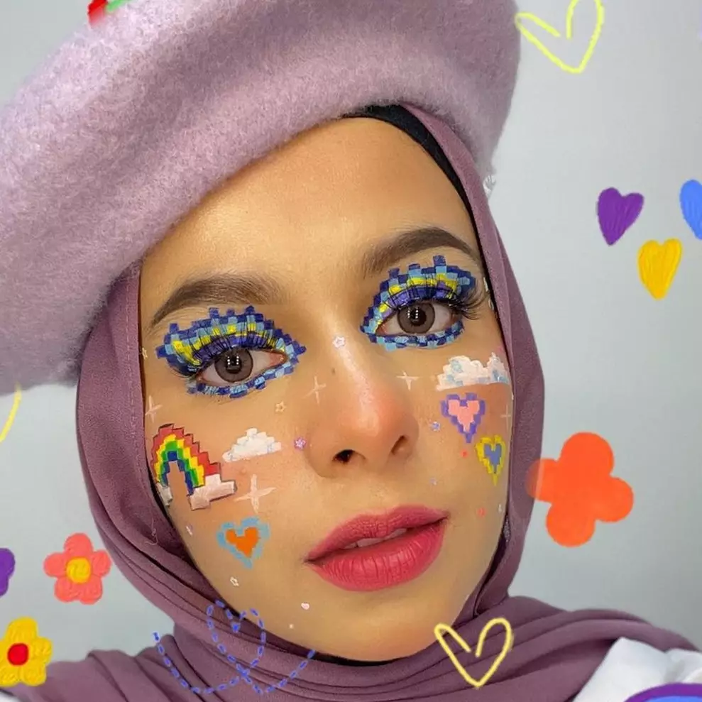 10 Potret Dilla Jaidi, adik Fadil Jaidi yang hobi makeup