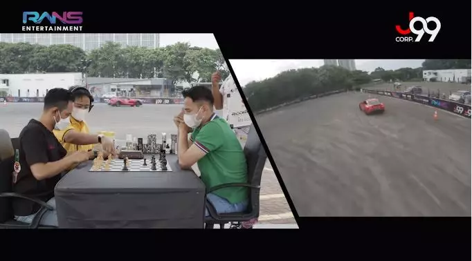 Momen Raffi Ahmad tantang GM Irene © 2021 brilio.net Momen Raffi Ahmad tantang GM Irene © 2021 brilio.net