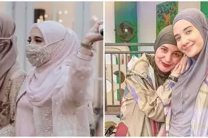 10 Momen penyambutan Zaskia Sungkar usai melahirkan, sederhana