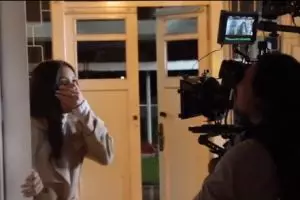 8 Potret di balik layar film Jangan Sendirian, menegangkan