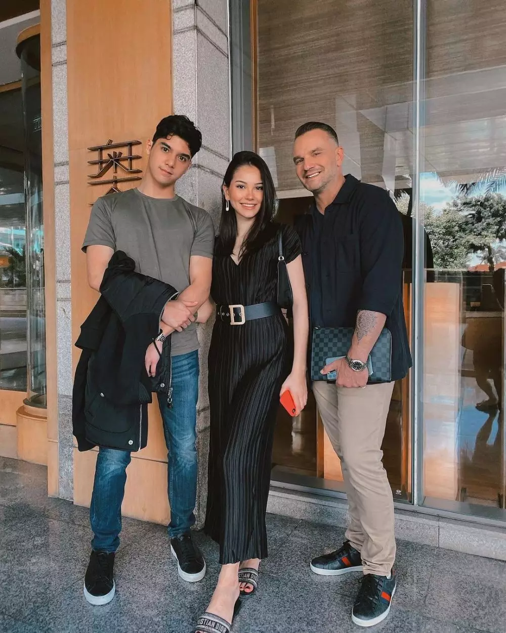 Alyssa Daguise dan ayah © Instagram